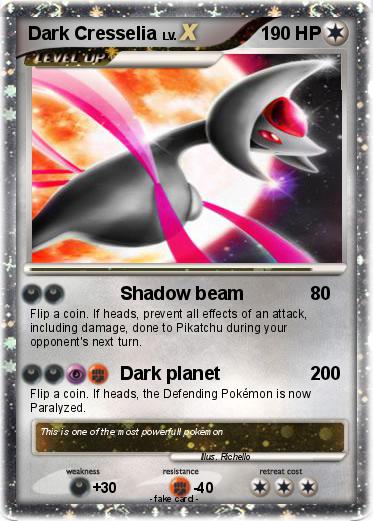 Pokemon Dark Cresselia