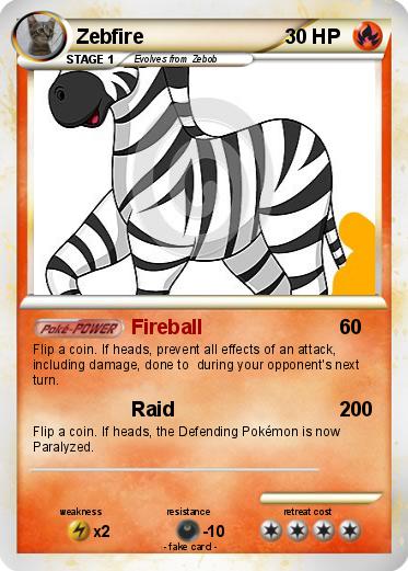 Pokemon Zebfire