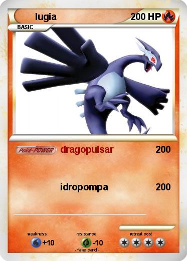 Pokemon lugia