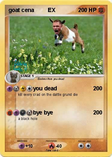 Pokemon goat cena         EX