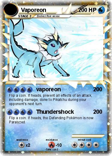 Pokemon Vaporeon