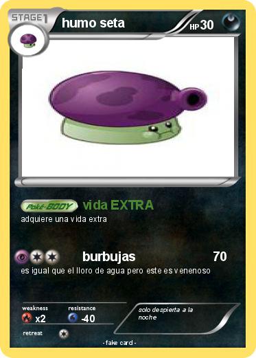 Pokemon humo seta