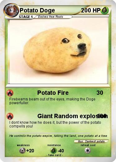 Pokemon Potato Doge