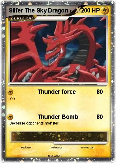 Pokemon Slifer The Sky Dragon