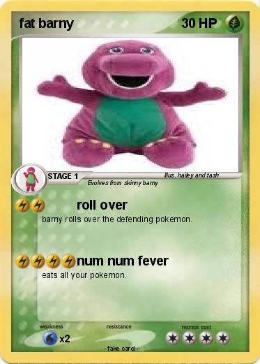 Pokemon fat barny