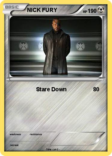 Pokemon NICK FURY