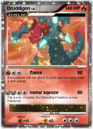 Pokemon Druddigon