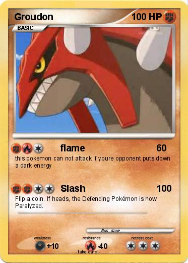 Pokemon Groudon