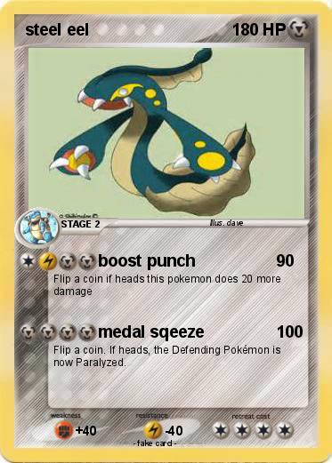Pokemon steel eel