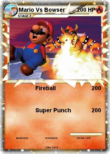 Pokemon Mario Vs Bowser