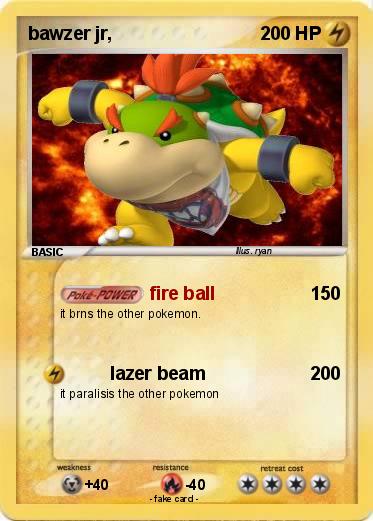 Pokemon bawzer jr,