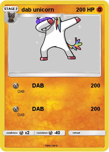 Pokemon dab unicorn