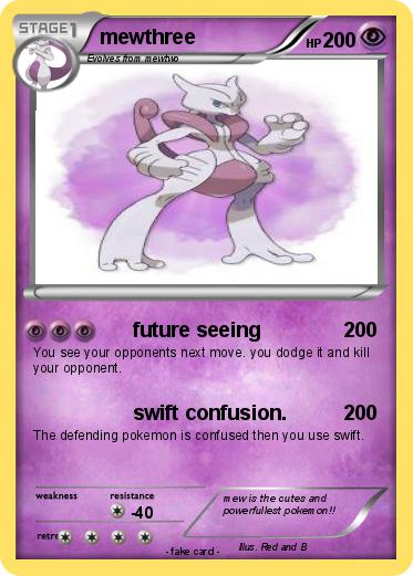 Pokemon mewthree