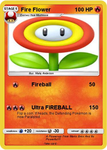 Pokemon Fire Flower