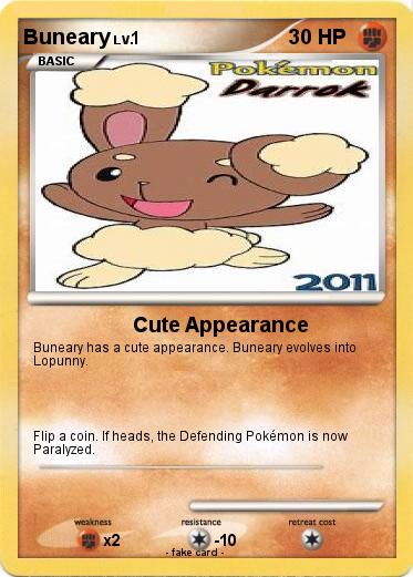 Pokemon Buneary