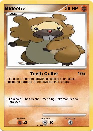 Pokemon Bidoof
