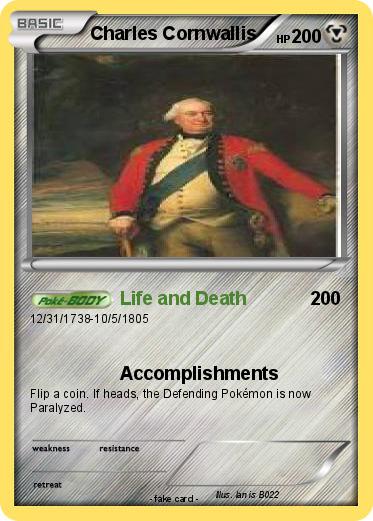 Pokemon Charles Cornwallis