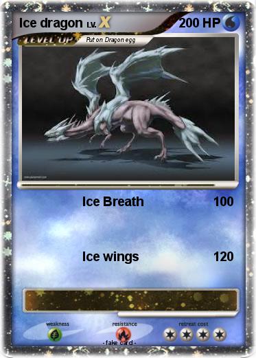 Pokemon Ice dragon
