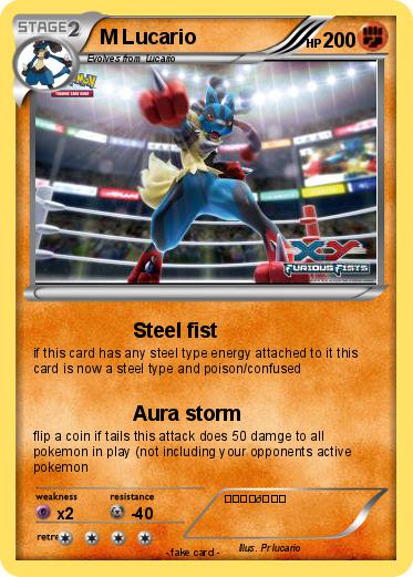 Pokemon M Lucario