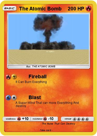 Pokemon The Atomic Bomb