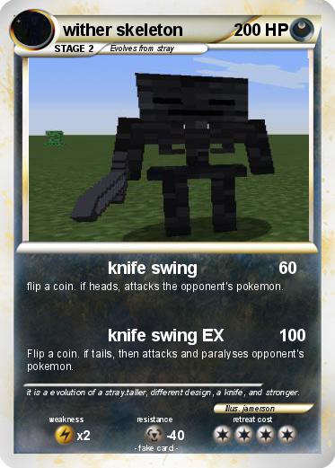Pokemon wither skeleton