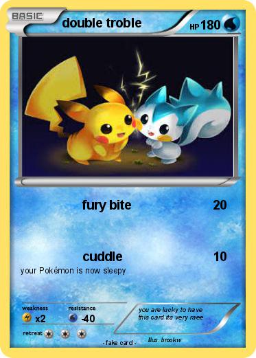 Pokemon double troble