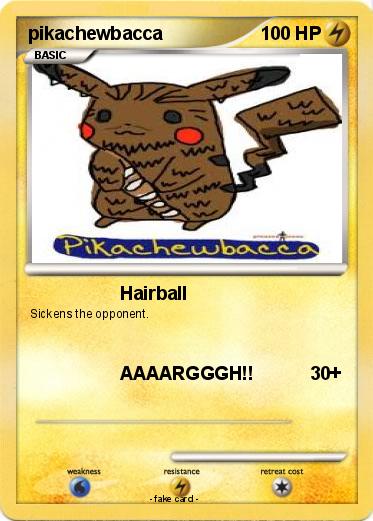 Pokemon pikachewbacca