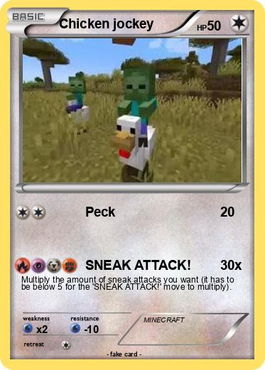 Pokemon Chicken jockey