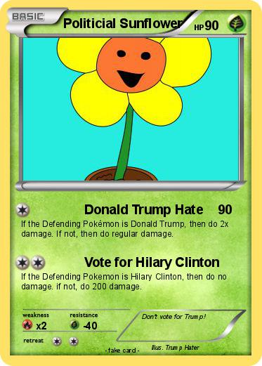 Pokemon Politicial Sunflower