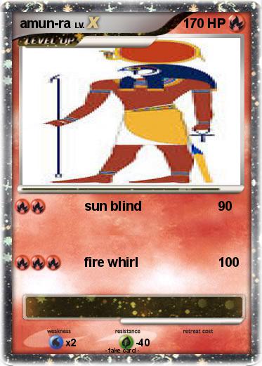 Pokemon amun-ra