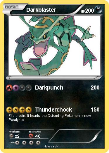 Pokemon Darkblaster