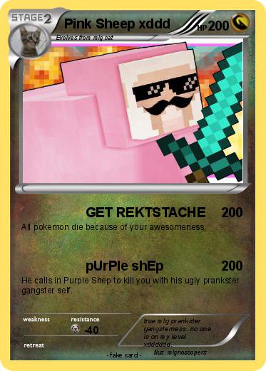 Pokemon Pink Sheep xddd