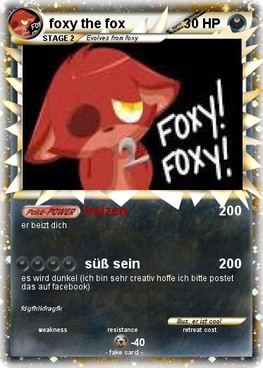 Pokemon foxy the fox