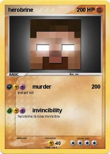 Pokemon herobrine