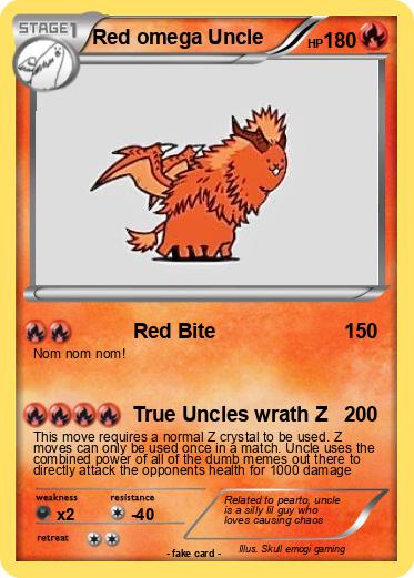 Pokemon Red omega Uncle