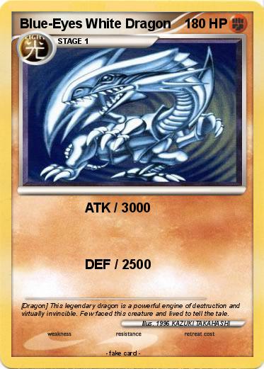Pokemon Blue-Eyes White Dragon