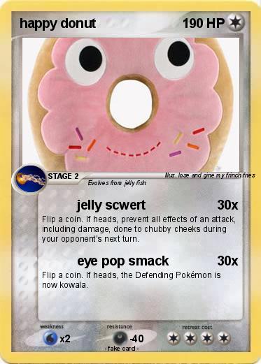 Pokemon happy donut