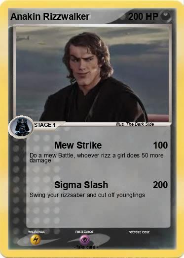 Pokemon Anakin Rizzwalker