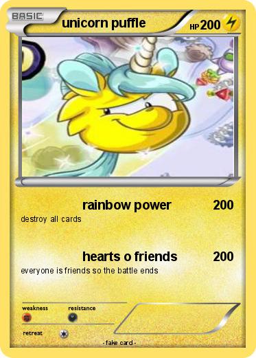 Pokemon unicorn puffle