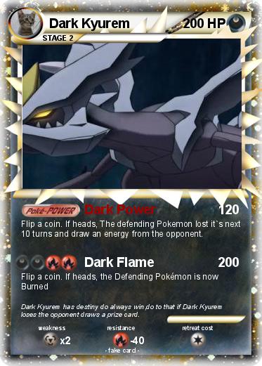 Pokemon Dark Kyurem
