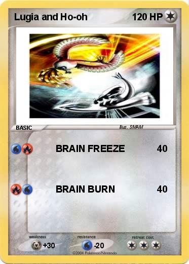 Pokemon Lugia and Ho-oh