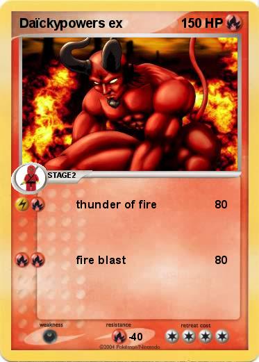 Pokemon Daïckypowers ex