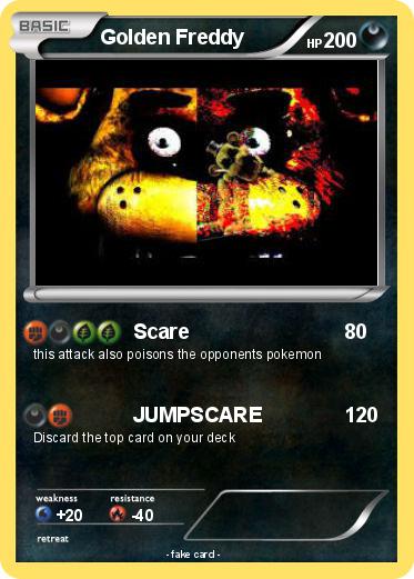 Pokemon Golden Freddy