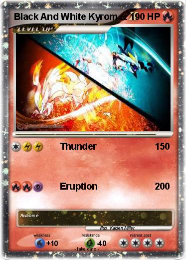 Pokemon Black And White Kyrom