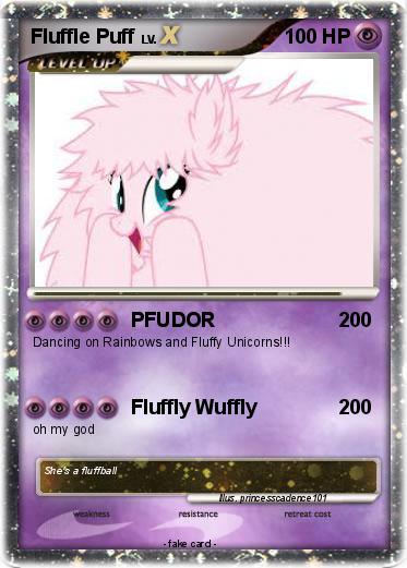 Pokemon Fluffle Puff