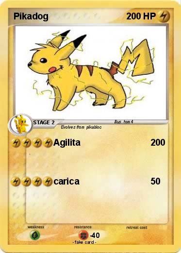Pokemon Pikadog