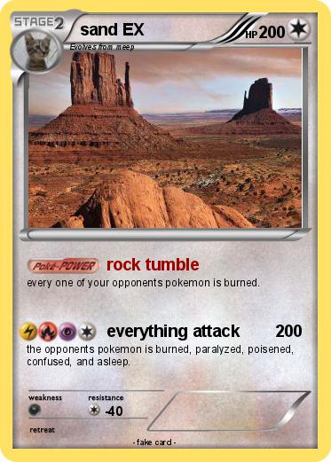 Pokemon sand EX