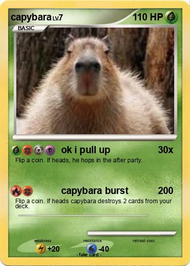 Pokemon capybara