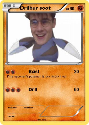 Pokemon Drilbur soot