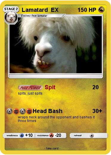 Pokemon Lamatard  EX